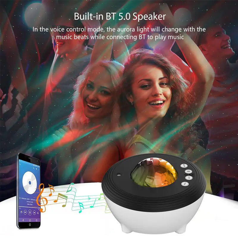 Galaxy Projector with Bluetooth