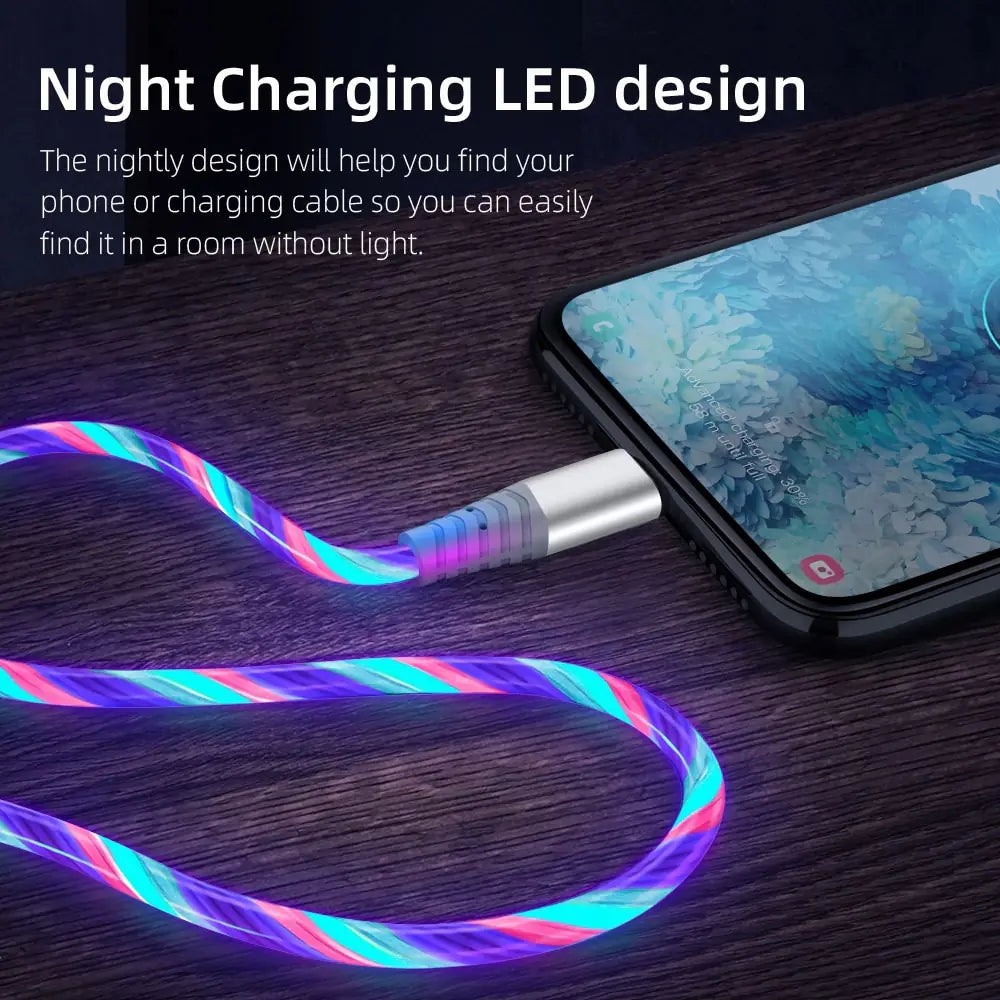 Glowing Cable Fast Charging