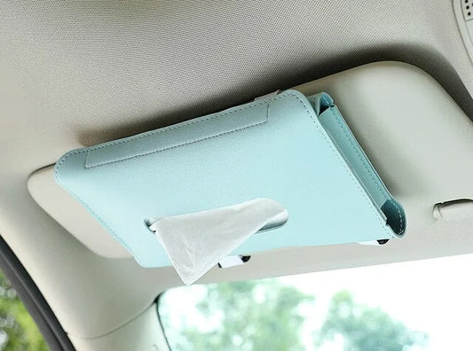 Car Sun Visor Tissue Box Holder