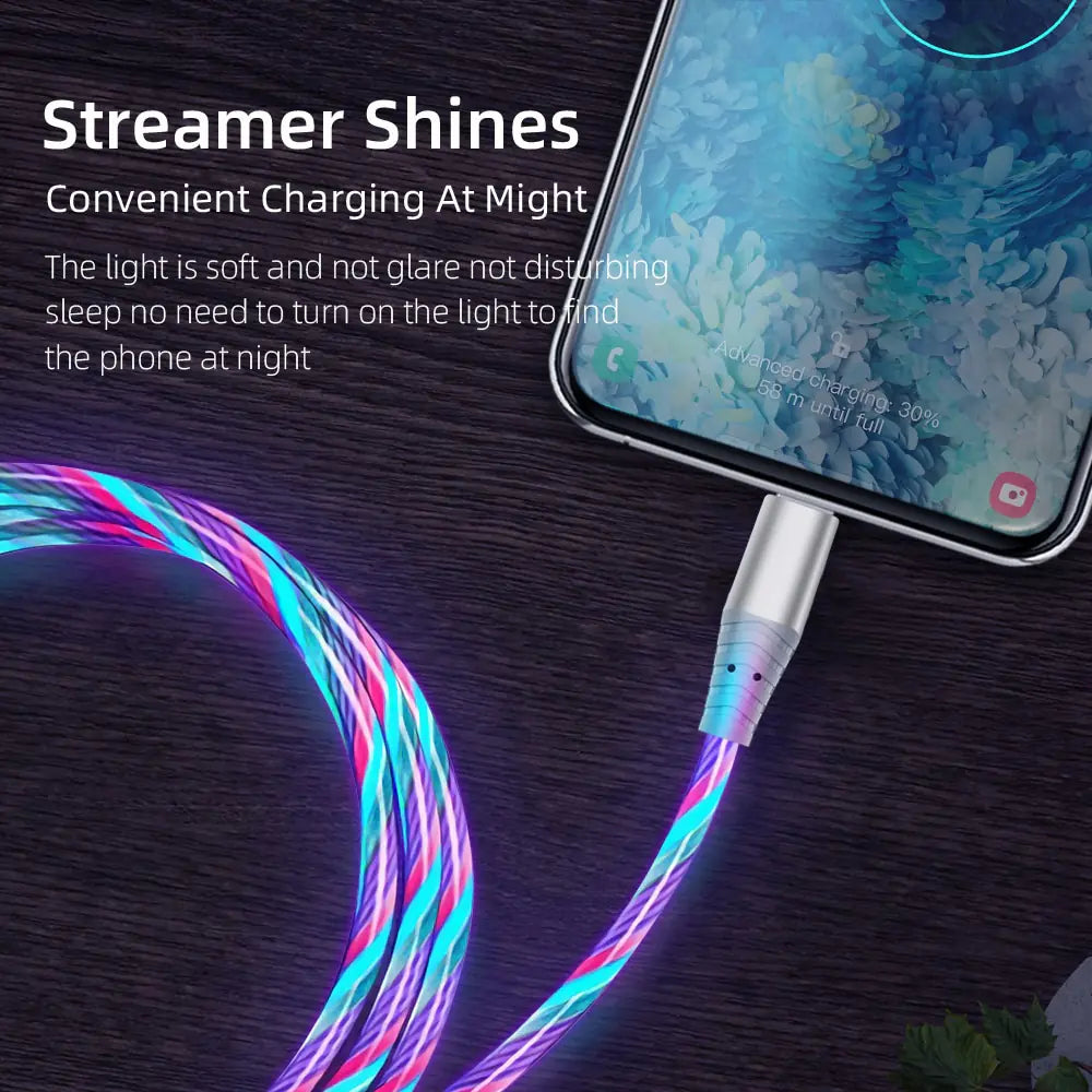 Glowing Cable Fast Charging