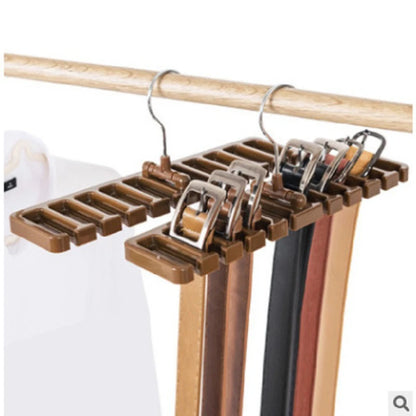 Belt Hanger Rotating Organizer Rack.